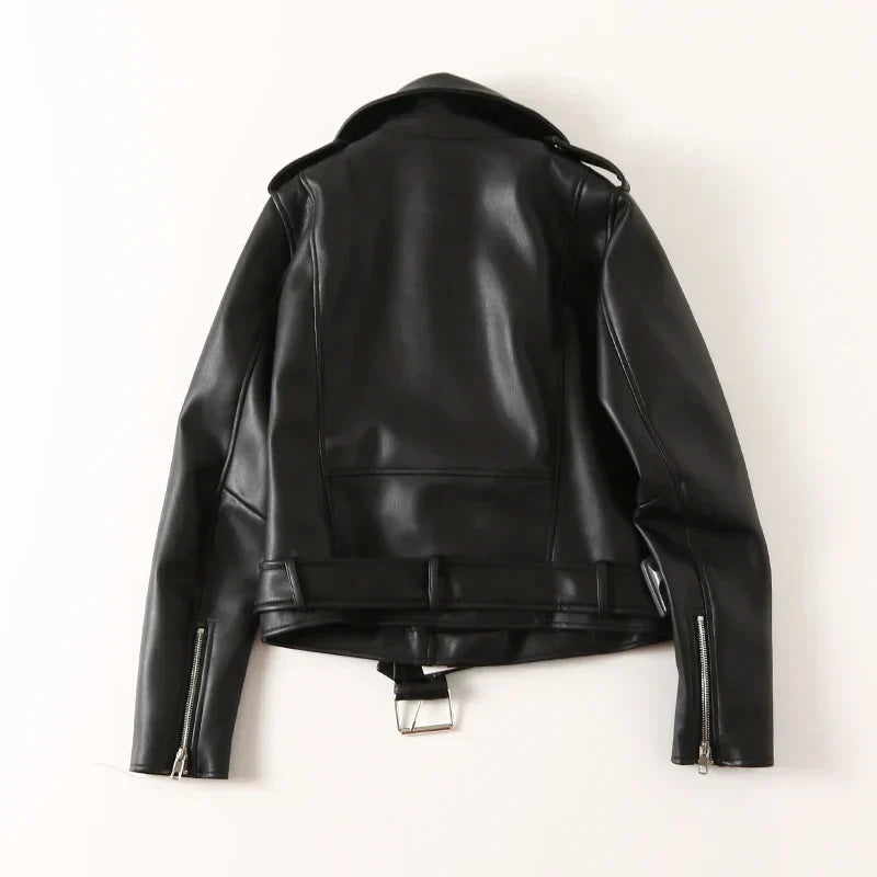 Vintage Motorradjacke für Damen | Ideal für Sommer und Frühling