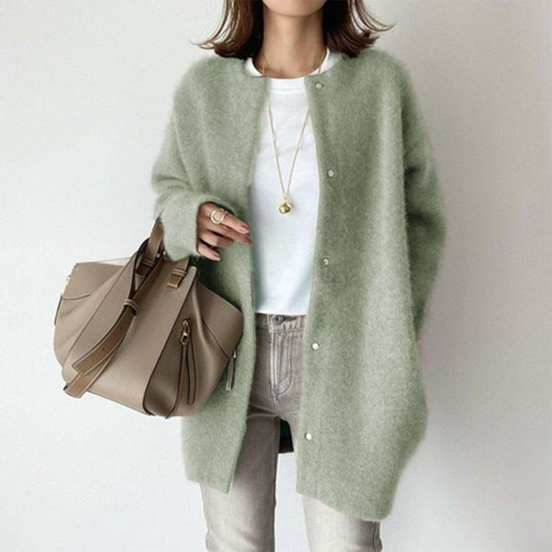 Chloé™ - Eleganter Cashmere Cardigan
