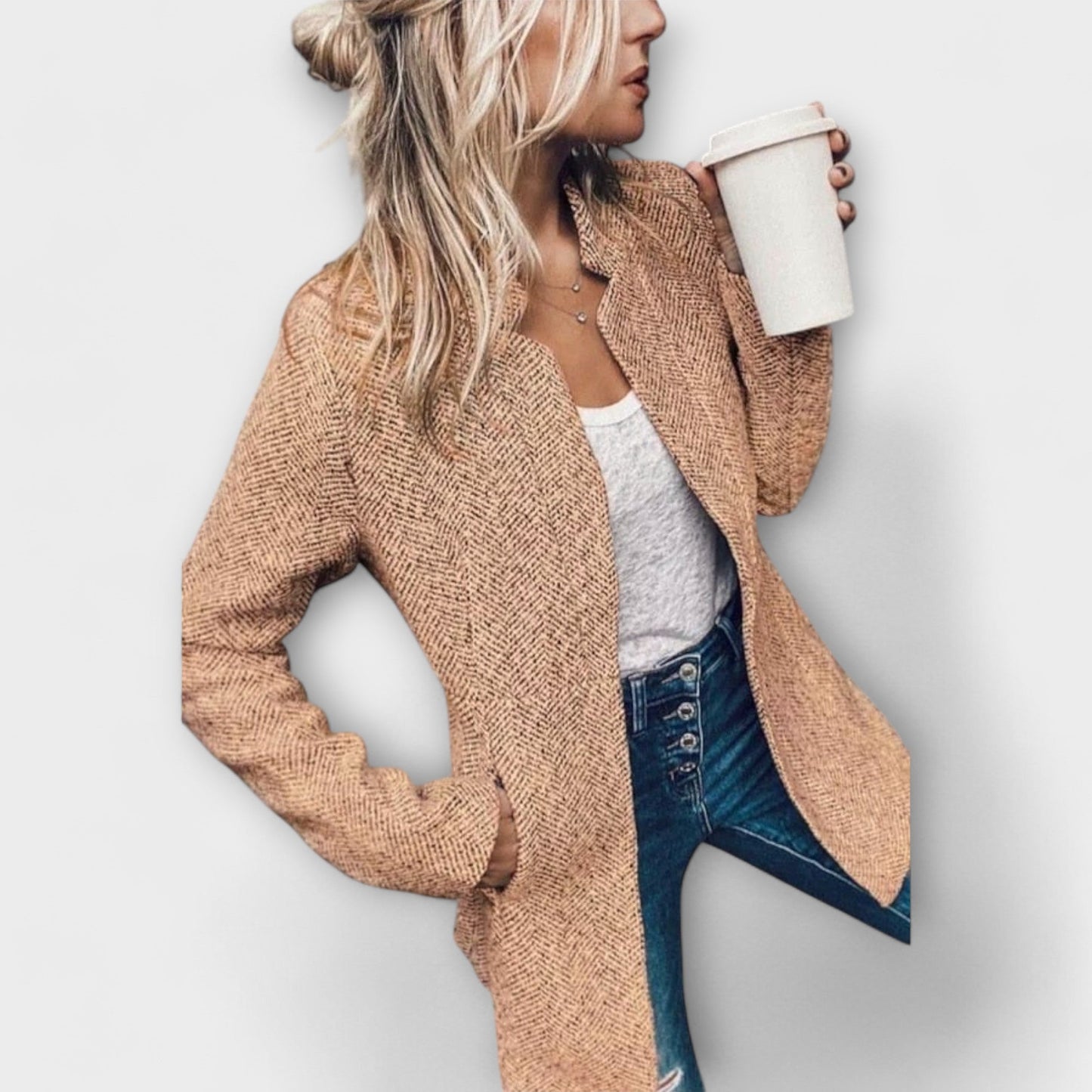 Coatly - Stilvolle Tweedjacke für die Übergangszeit