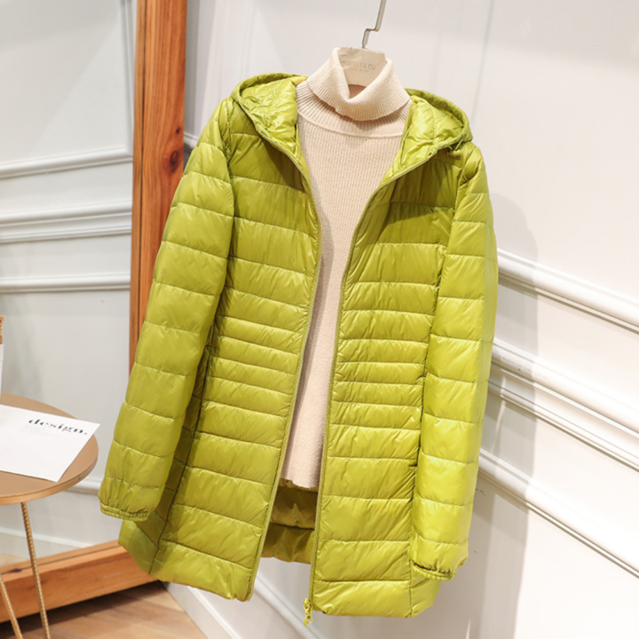 Nord - Neue Jacke mit weißen Entenfedern