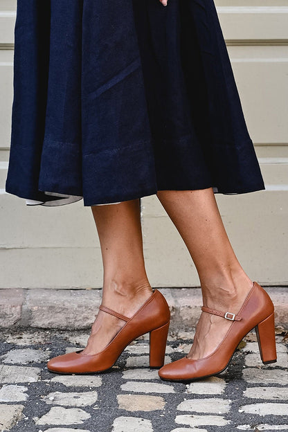 Bravina | Alltags-Sandalen mit kleinem Absatz