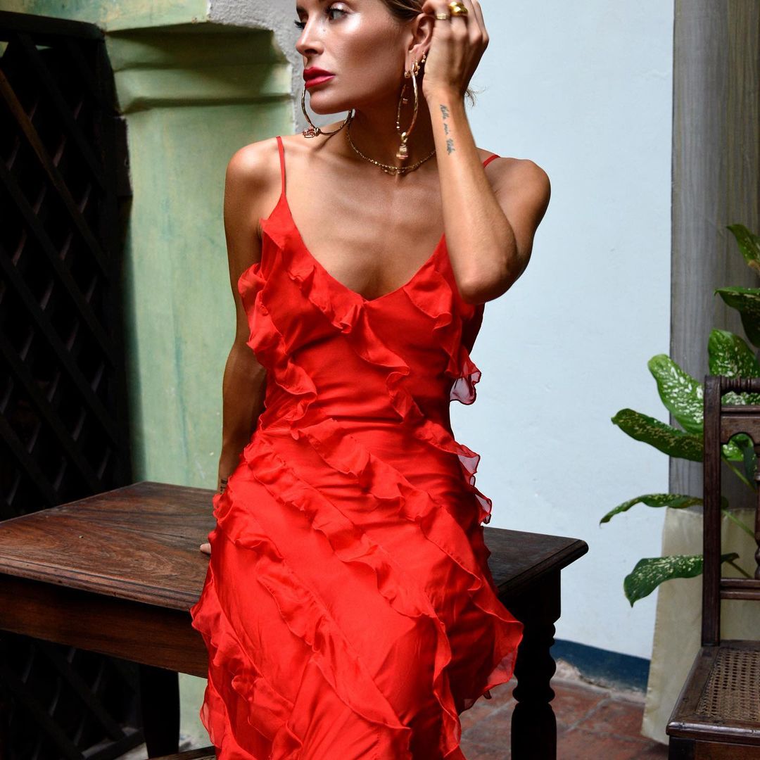 Zara - Rüschenkleid