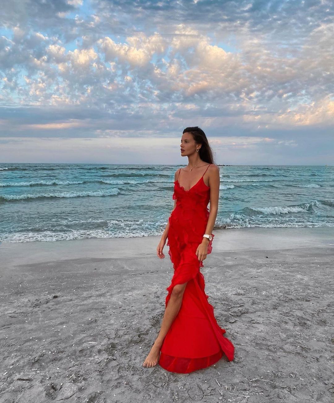 Zara - Rüschenkleid