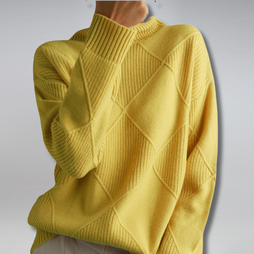 Chloe - Gemütlicher Winterstrickpullover