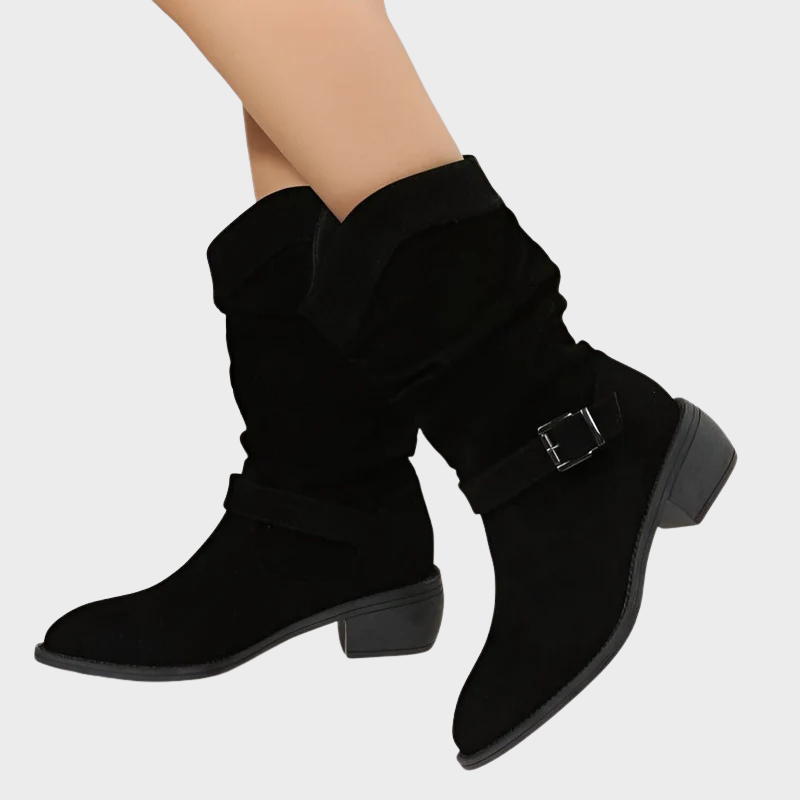 Mira – Lässige Stiefeletten mit Schnalle