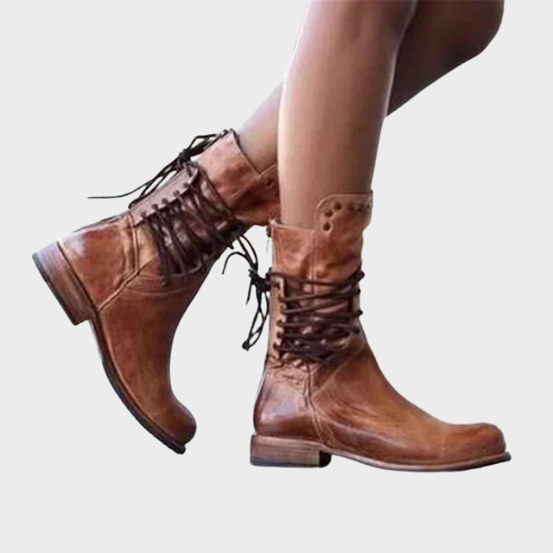 Rhea – Robuste Schnürstiefeletten