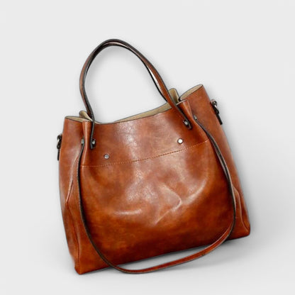 Nora. - 4-teiliges Vintage-Taschen-Set