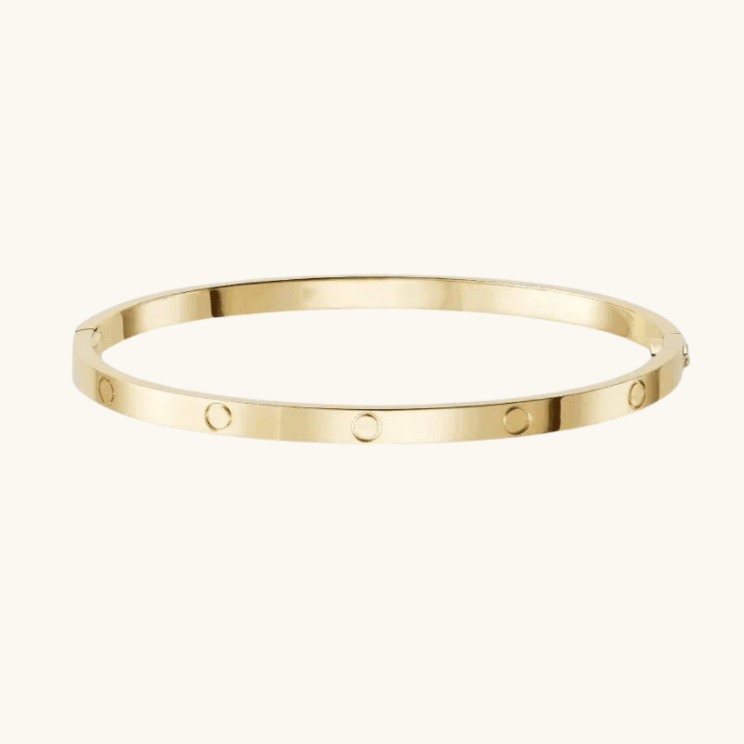 EWIGKEITSARMBAND DÜNN | GOLD