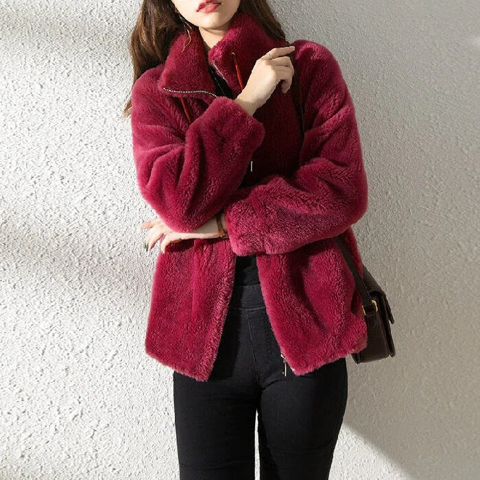 Warmer Wintermantel mit Taillierung und hochwertigem Material | Ideal für den Winter