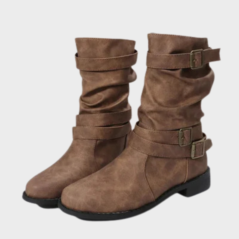Tessa – Lässige Stiefeletten mit Schnalle