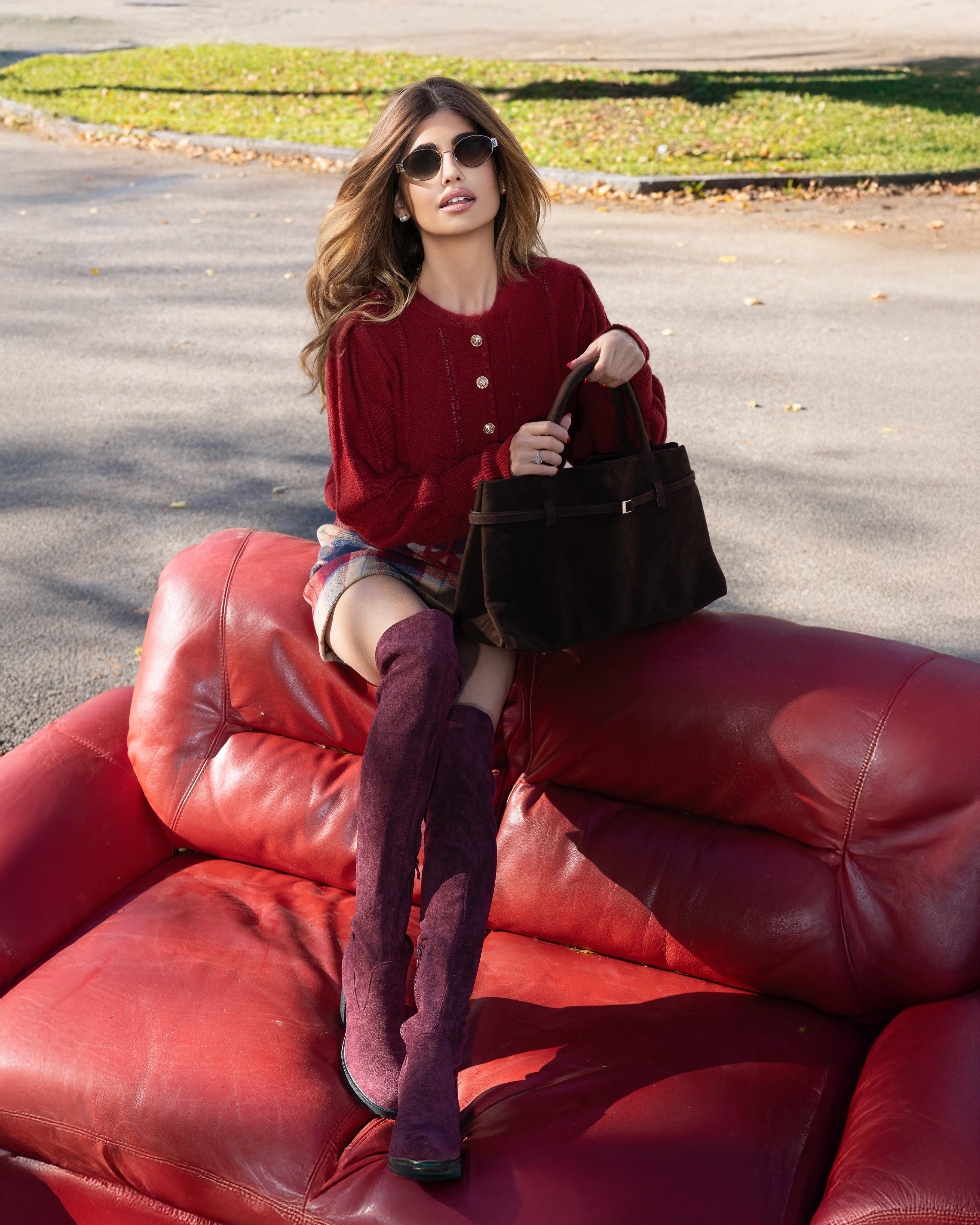 Amalia | Wildledertasche