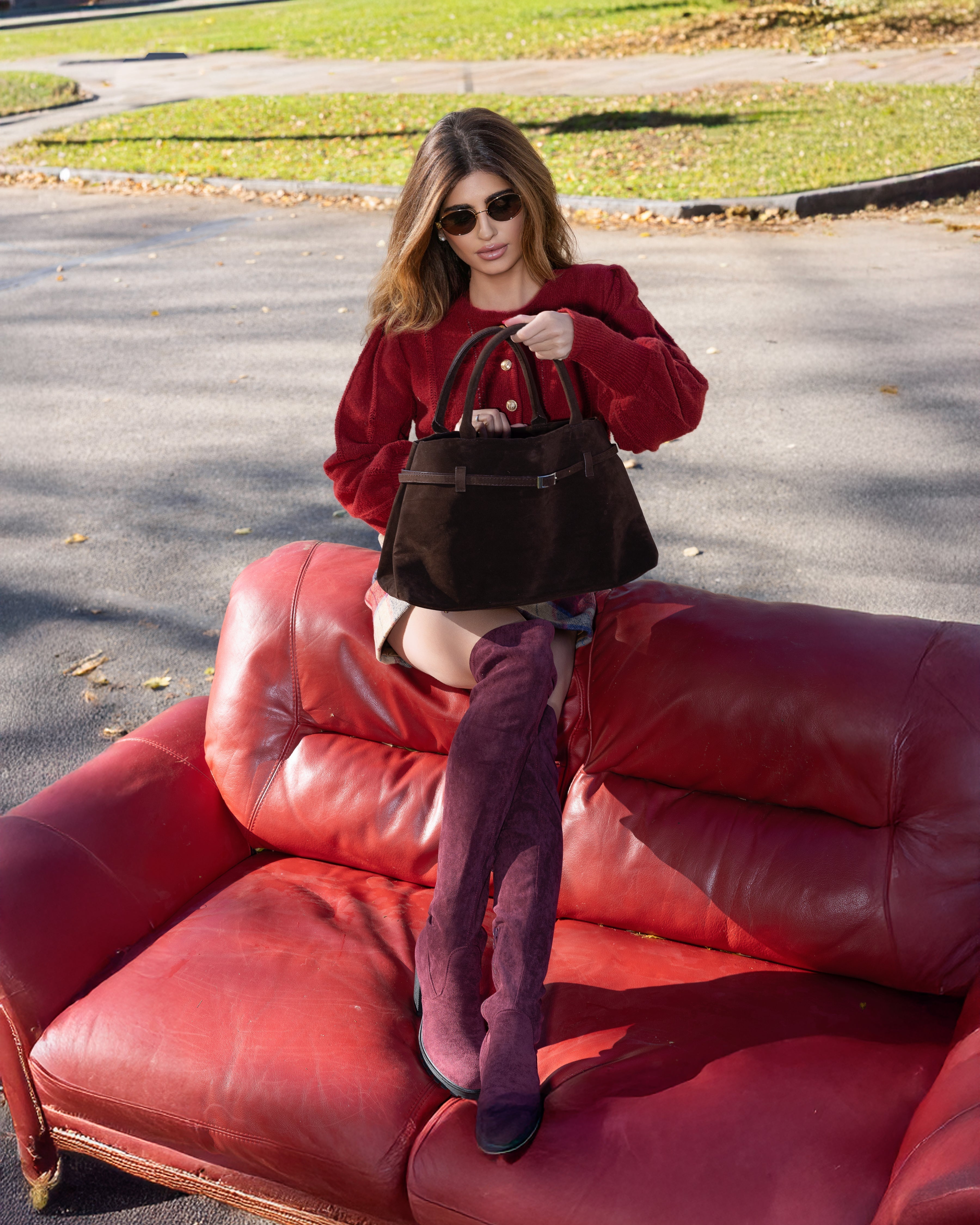 Amalia | Wildledertasche