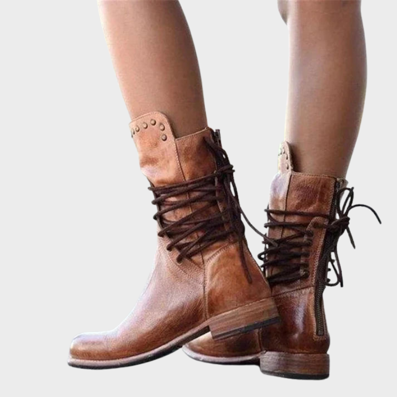Rhea – Robuste Schnürstiefeletten
