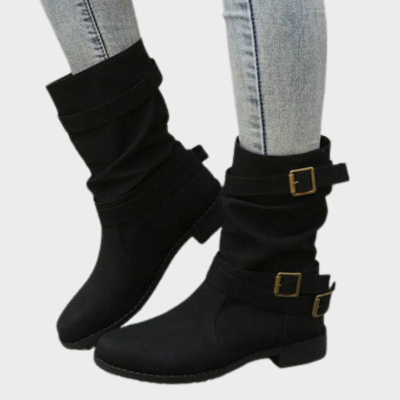Tessa – Lässige Stiefeletten mit Schnalle