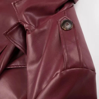 Lange Damenjacke mit Schnürdetails | Ideal für Frühling & Sommer