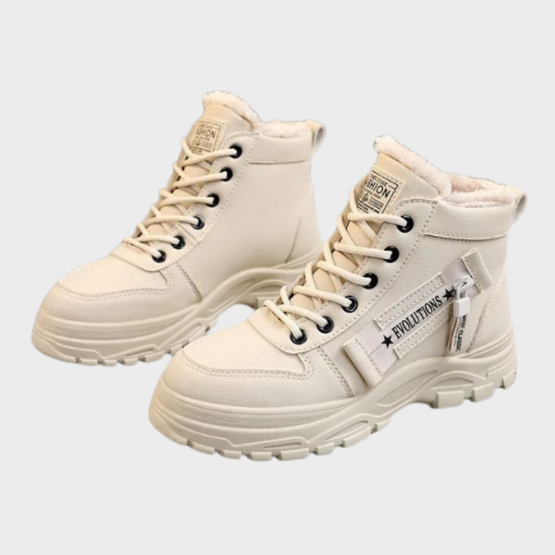 Lexi – Chunky High-Top-Stiefel mit Reißverschluss