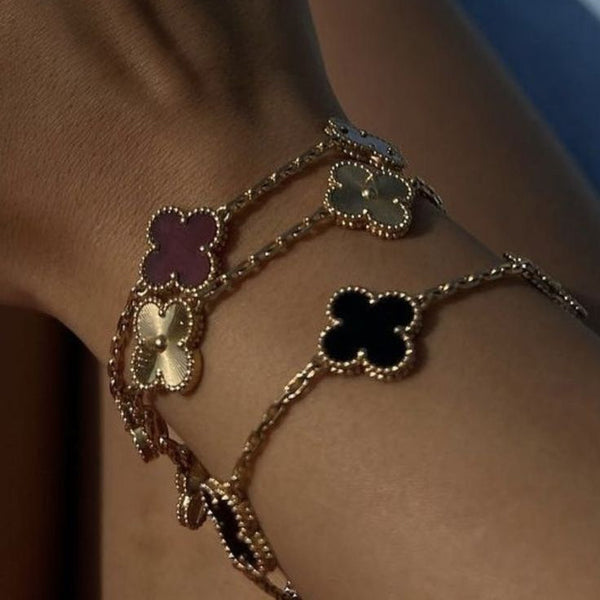 CLOVER LEAF ARMBAND SECHSERPACK SET