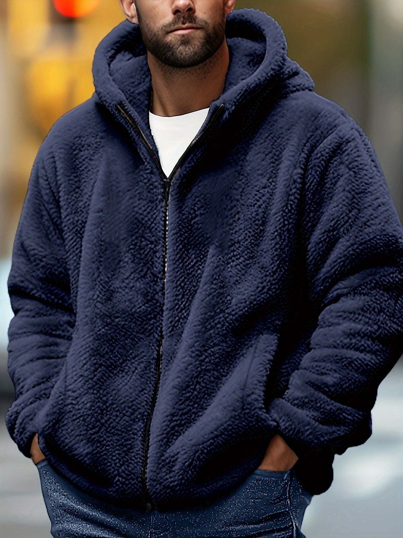 Huber - Fleece Kapuzenjacke