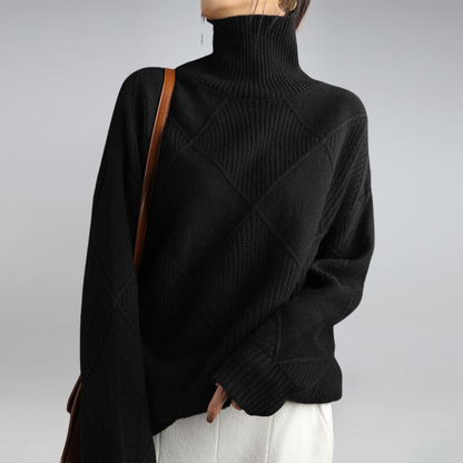 Chloe - Gemütlicher Winterstrickpullover
