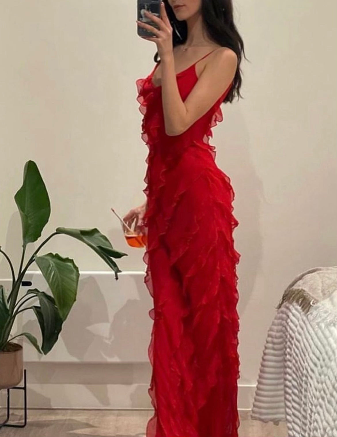Zara - Rüschenkleid