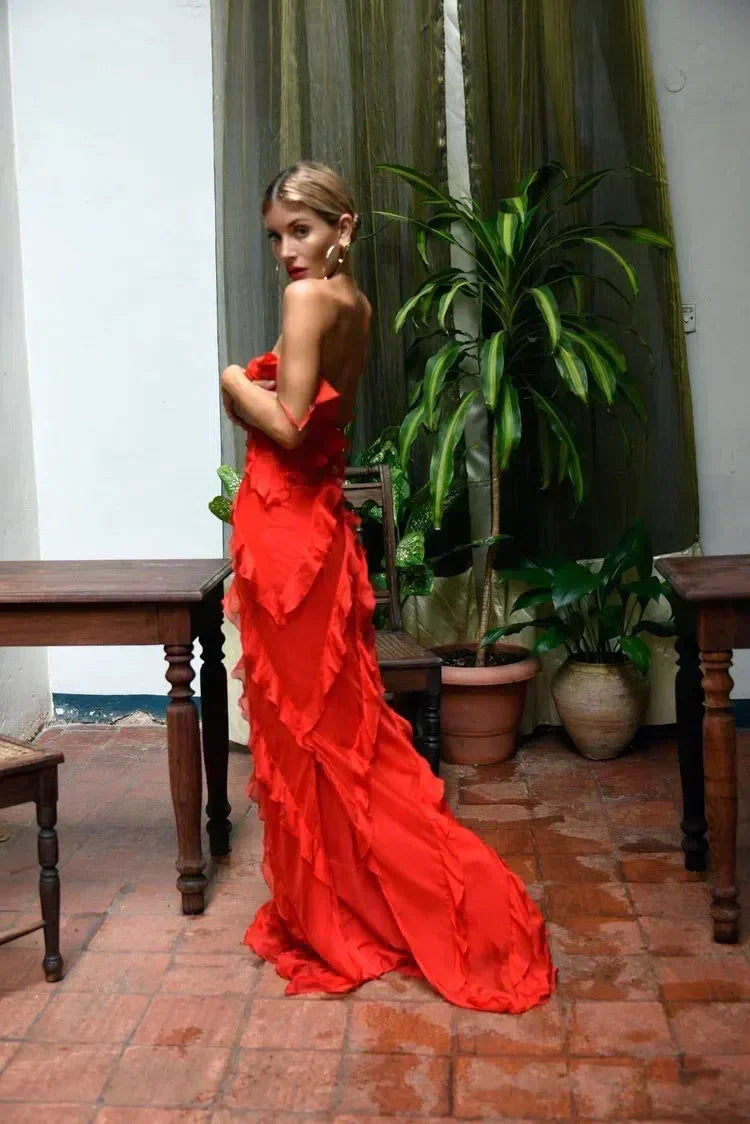 Zara - Rüschenkleid