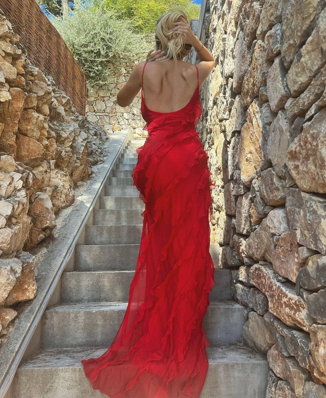 Zara - Rüschenkleid