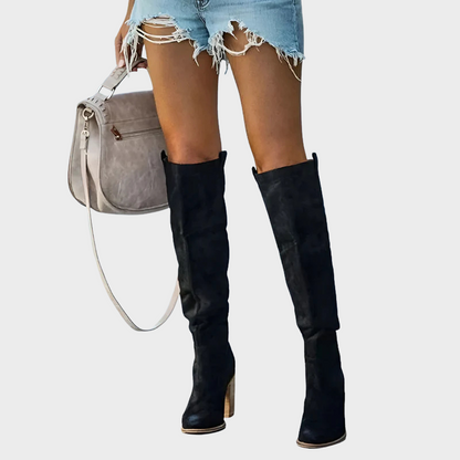 Elara – Elegante Overknee-Stiefel