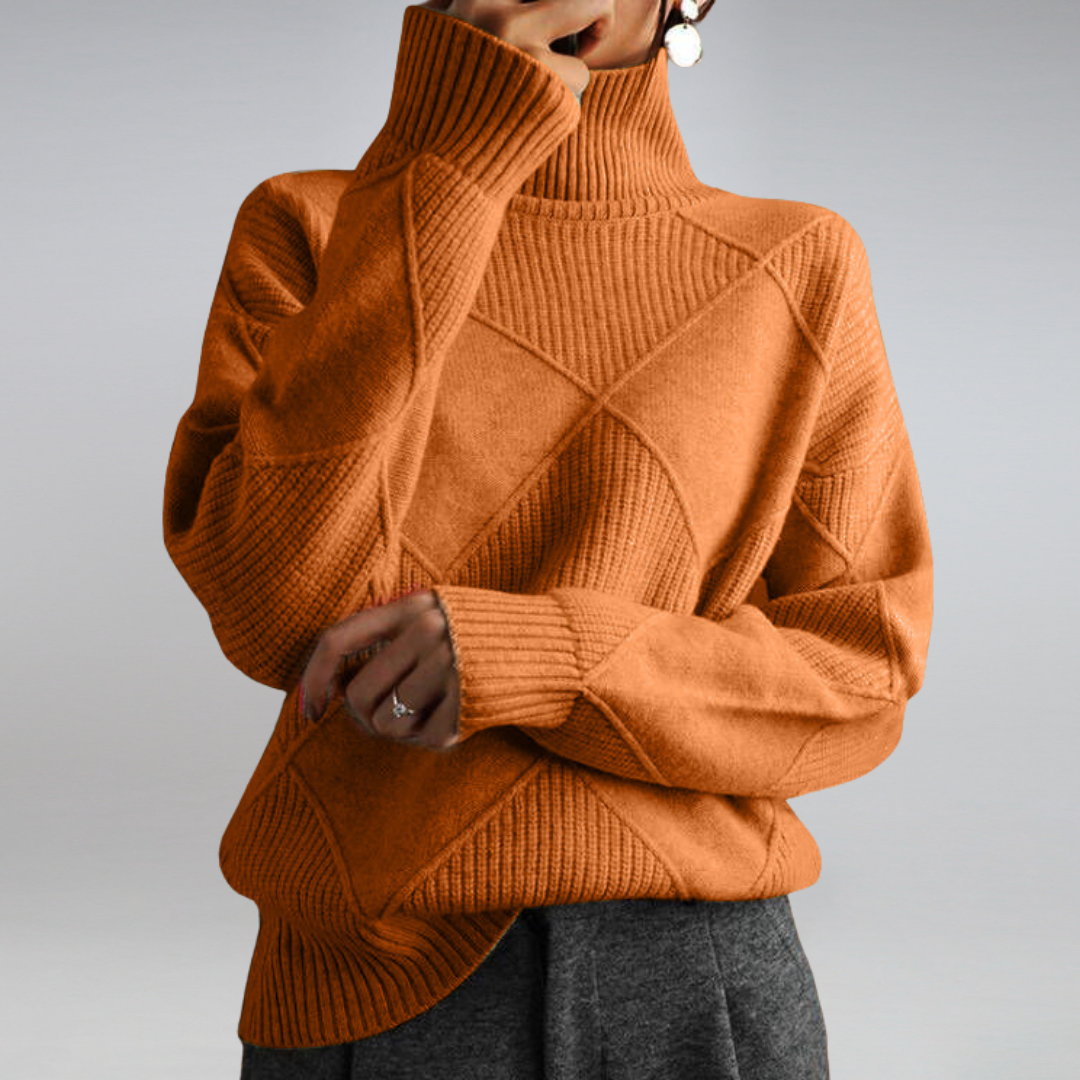 Chloe - Gemütlicher Winterstrickpullover