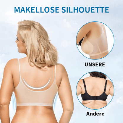 Nahtloser & ultradünner Sommer-Komfort-BH aus Eisseide in Übergröße