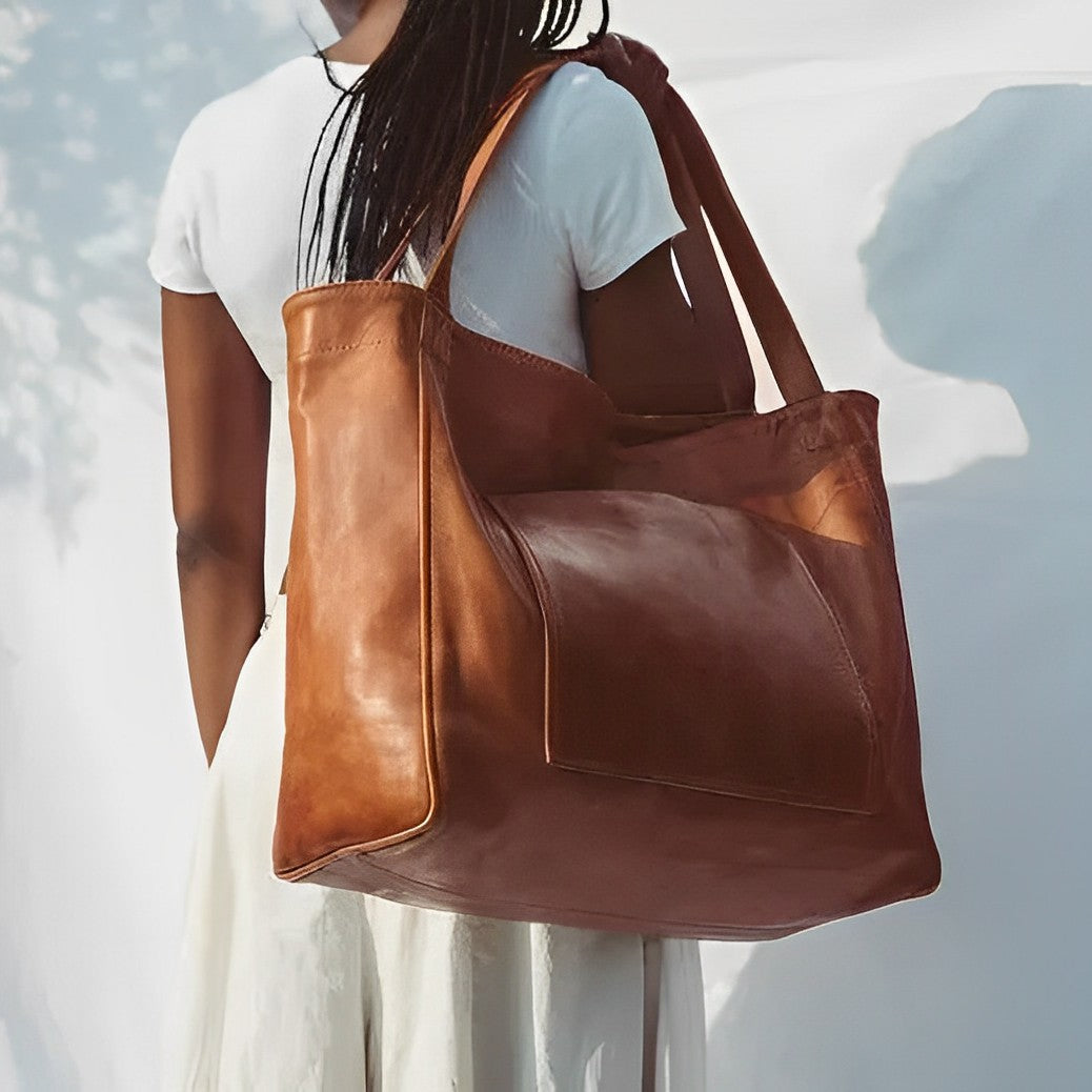 Élise - Retro-Ledertasche