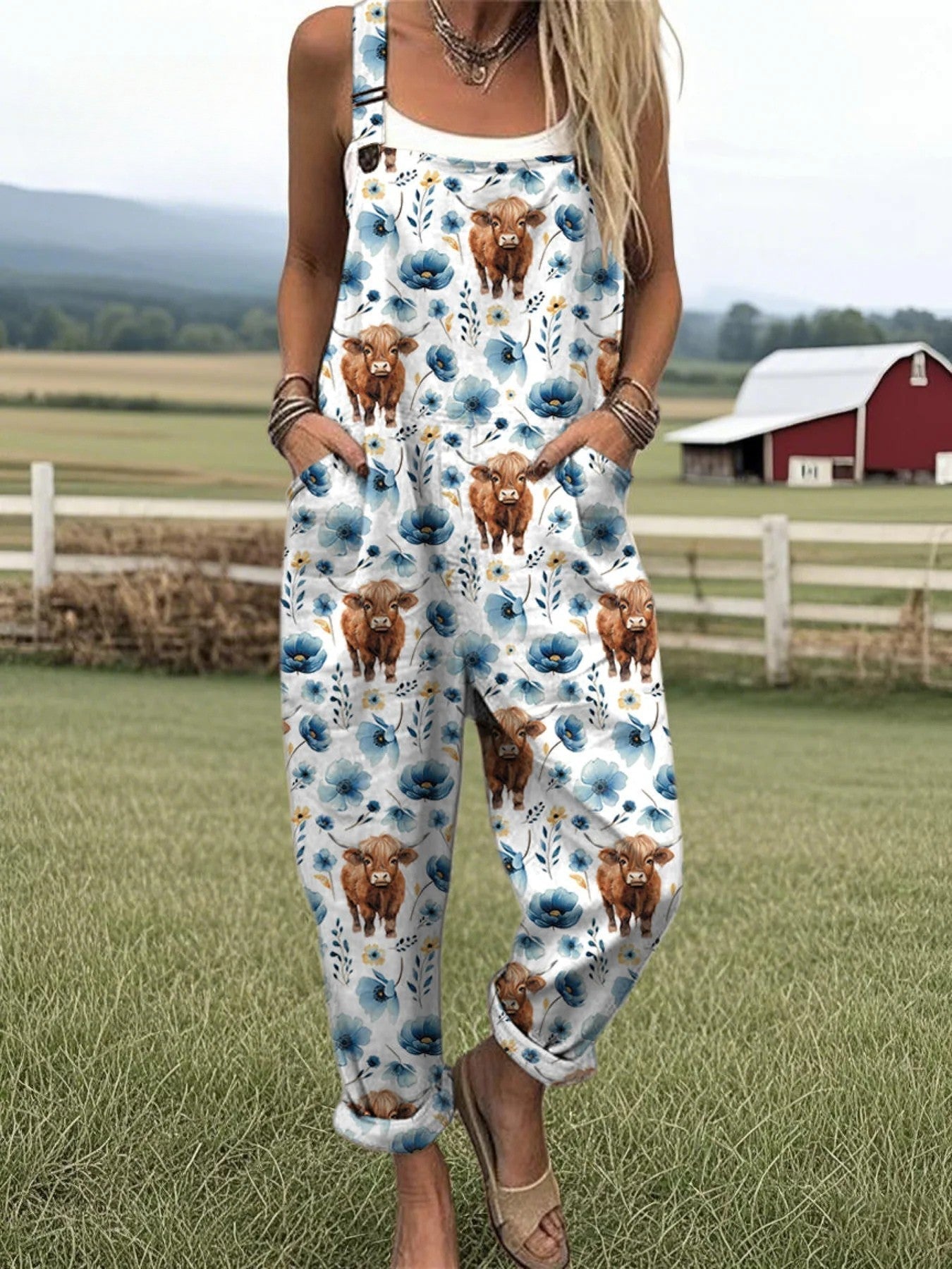 Maja™ | Highland Bloom-Latzhose