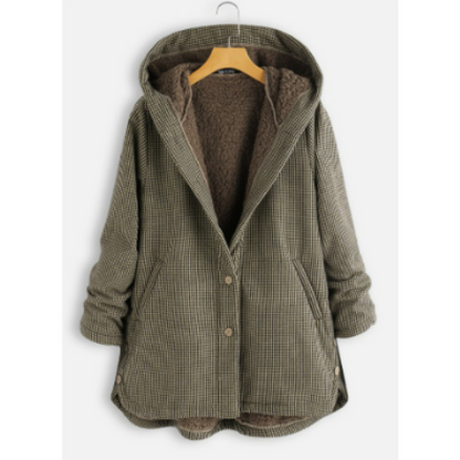 Eleganter Kapuzenpulli für Damen | Vlies