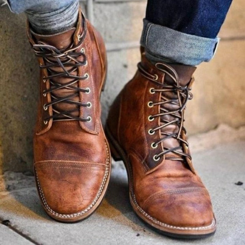 Aiden | Kunstleder Stiefeletten