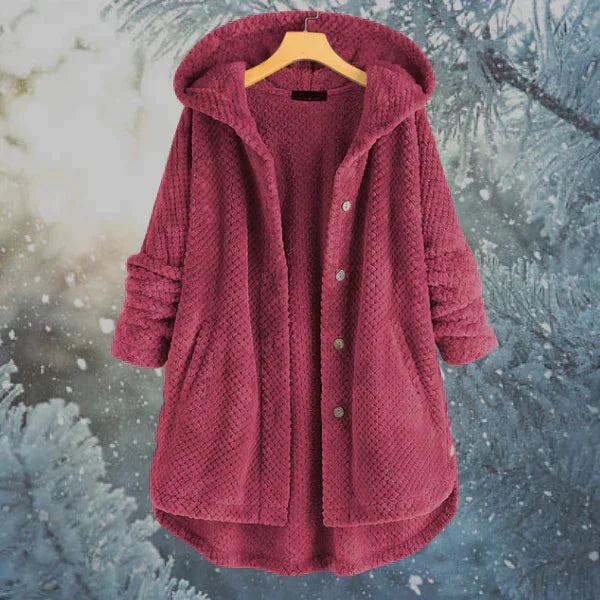 Damen-Winterjacke mit Kapuze und warmem Innenfutter | Ideal für Herbst und Winter