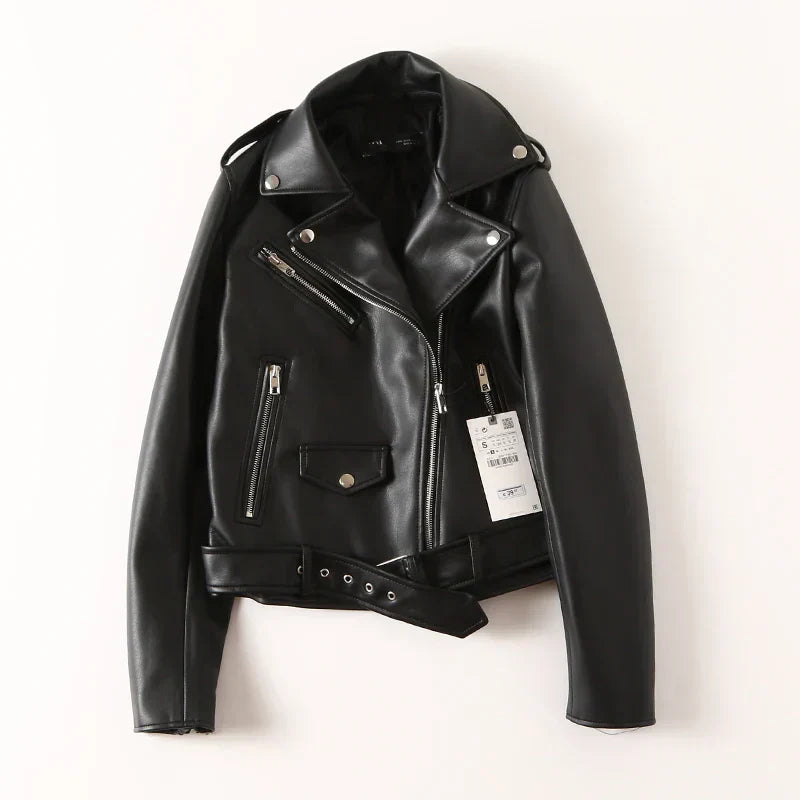 Vintage Motorradjacke für Damen | Ideal für Sommer und Frühling