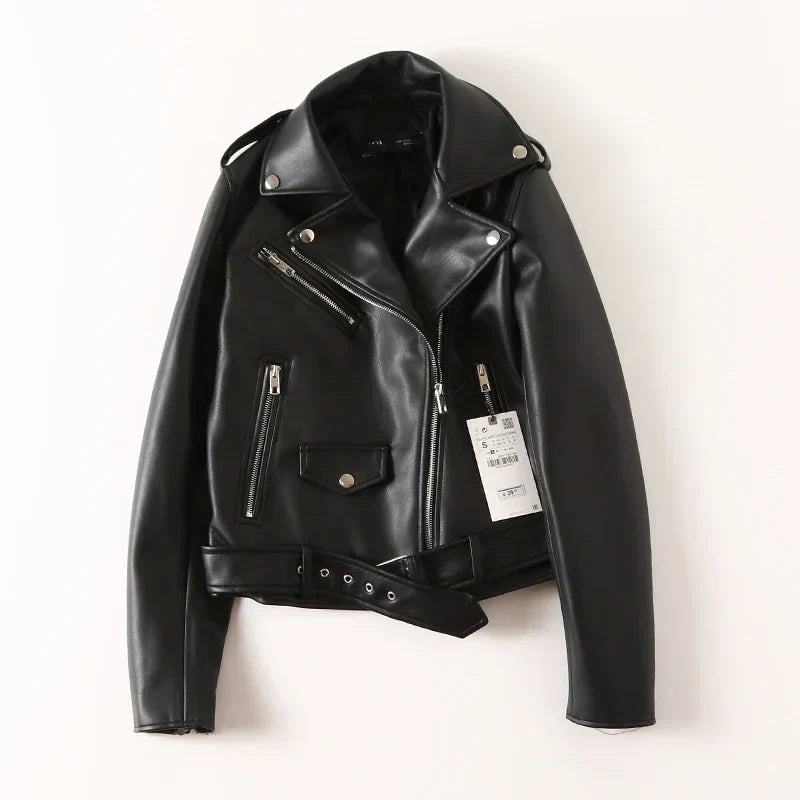 Vintage Motorradjacke für Damen | Ideal für Sommer und Frühling