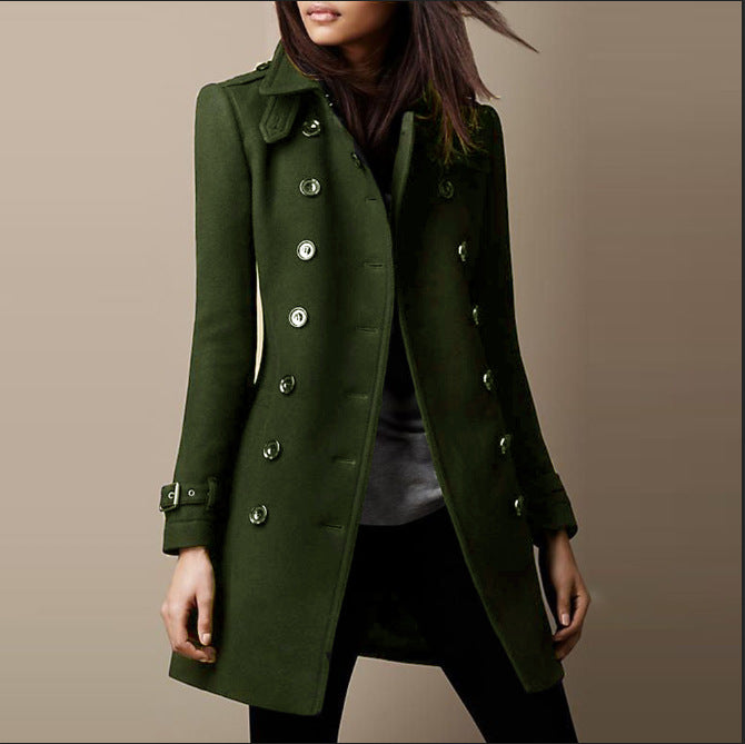 Tweedjacke Damen mit Taillierter Passform, Elegante Übergangsjacke mit Knopfverschluss | Ideal für Herbst