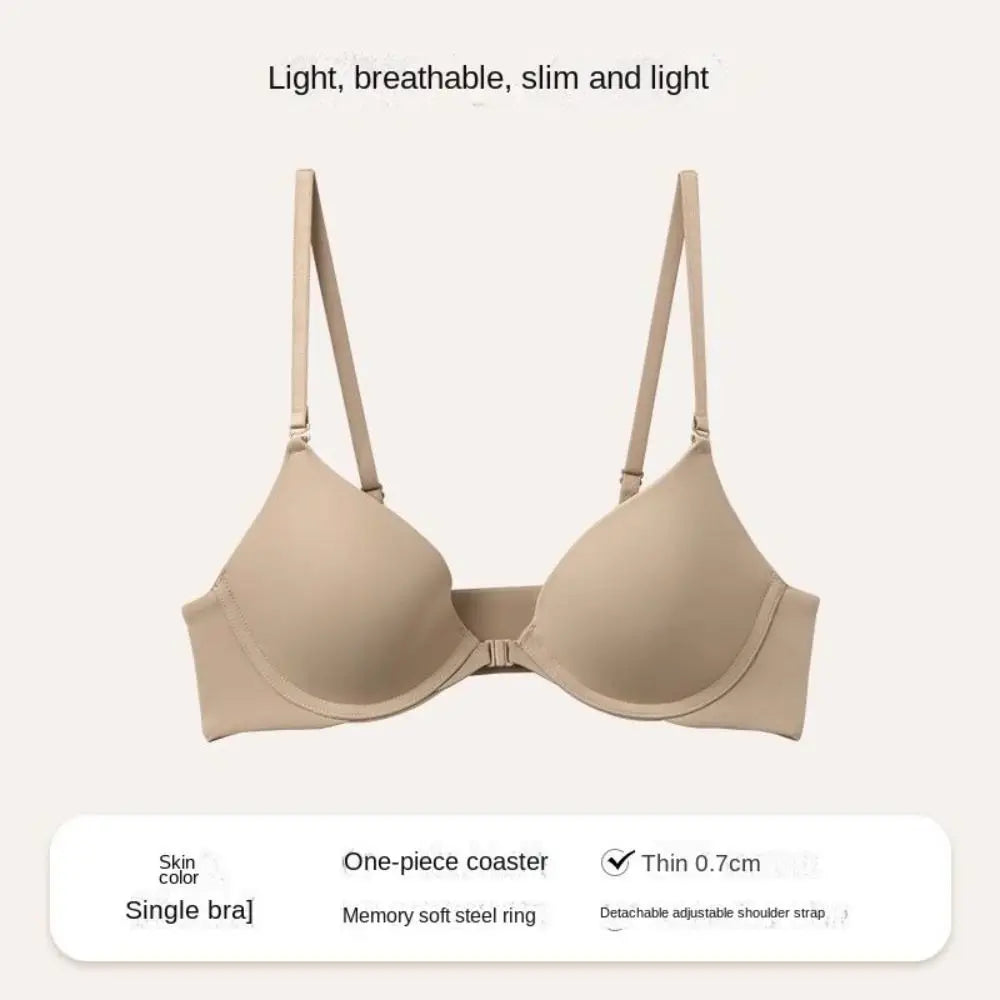CLARA – Nahtloser Push-Up BH mit Frontverschluss