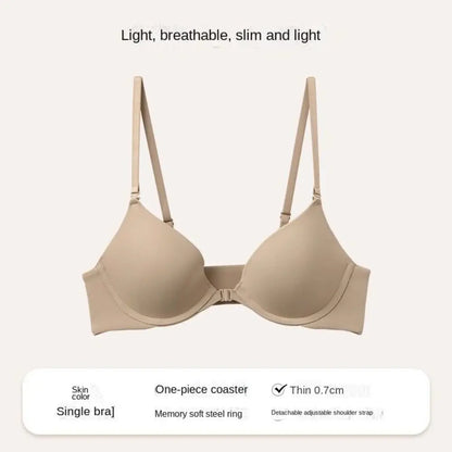 CLARA – Nahtloser Push-Up BH mit Frontverschluss