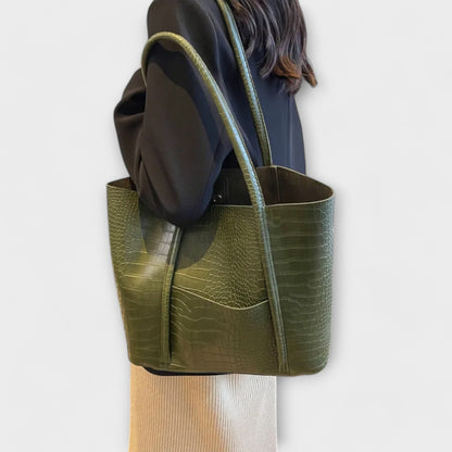 Nora. - Vintage Schultertasche
