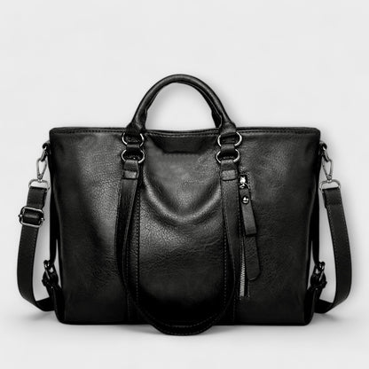 Nora. - Große Lederhandtasche