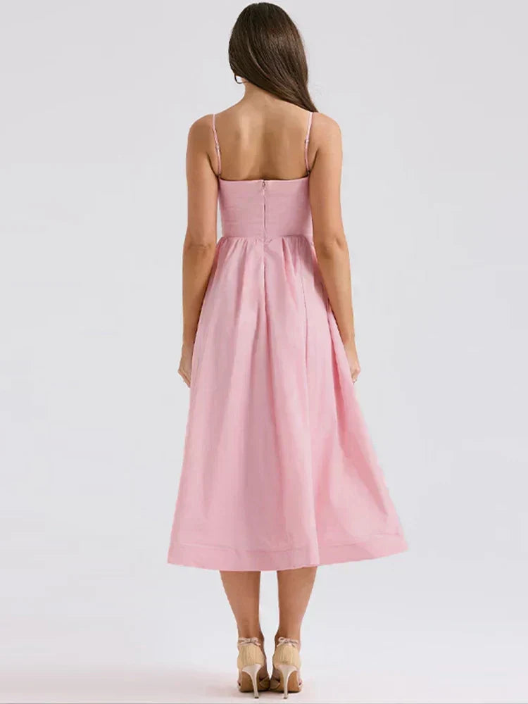 Jovie - Spaghetti-Träger Kleid
