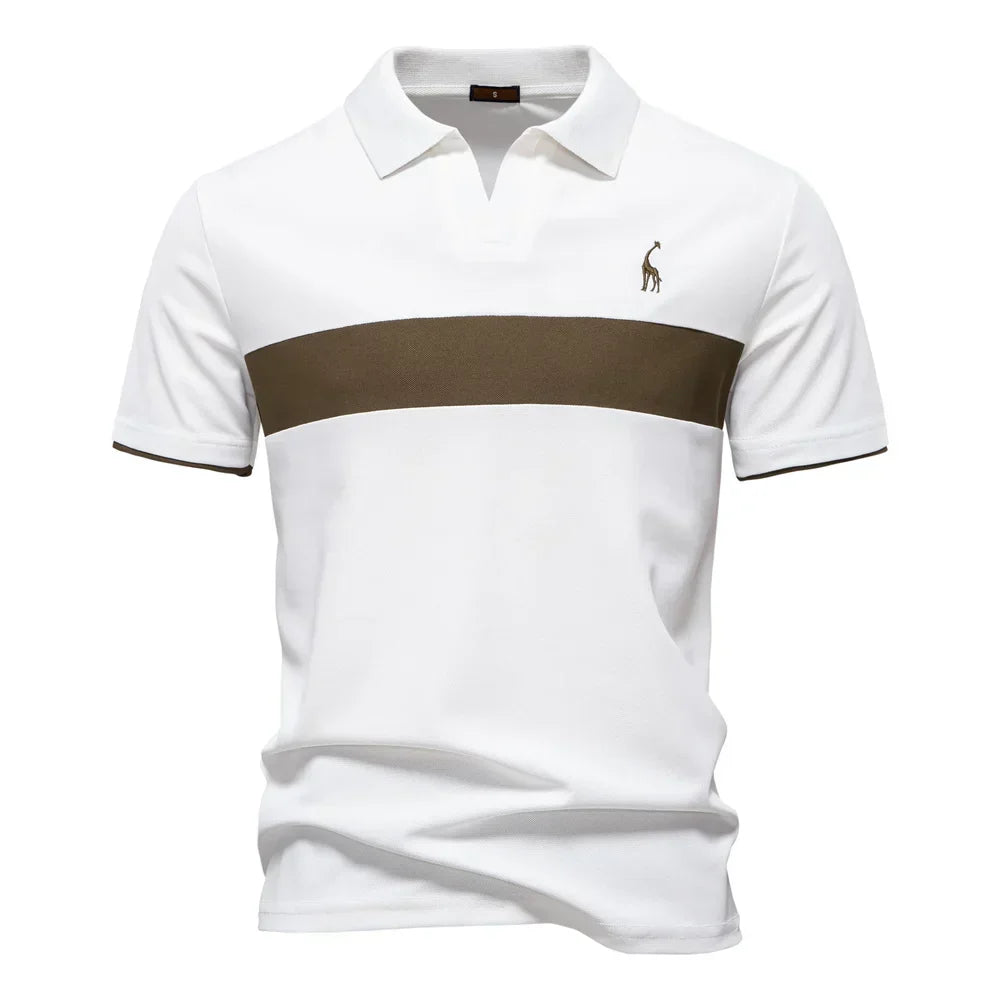 BRUNO™ | HERREN-POLOHEMD MIT FARBBLOCK