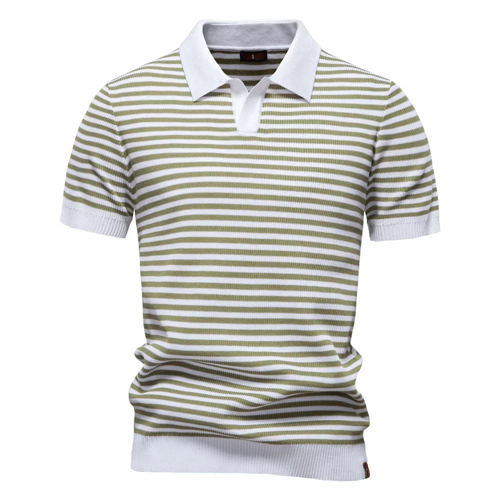 ERIK™ | GESTREIFTES POLOHEMD