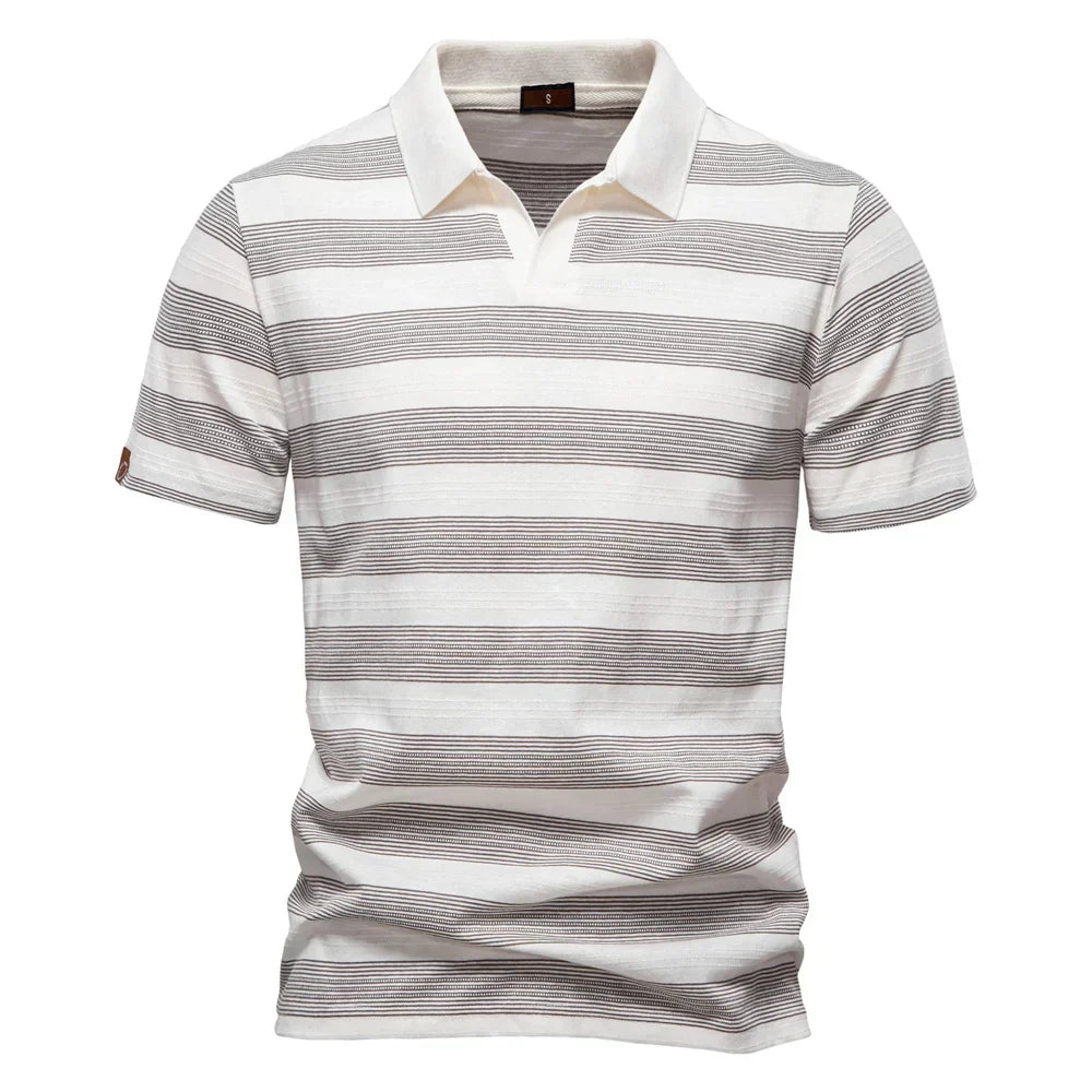 ELIAS™ | LÄSSIGES STRICK-POLOHEMD