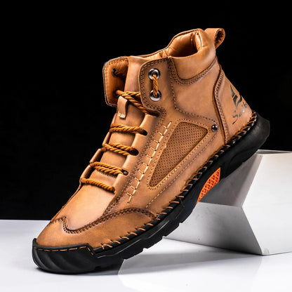 St. Moritz Leder High Top Schuhe
