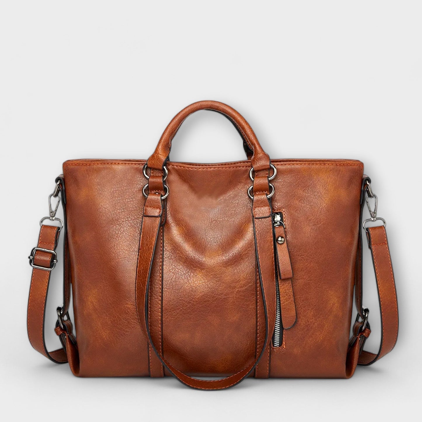 Nora. - Große Lederhandtasche