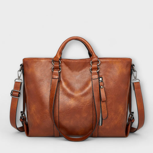 Nora. - Große Lederhandtasche