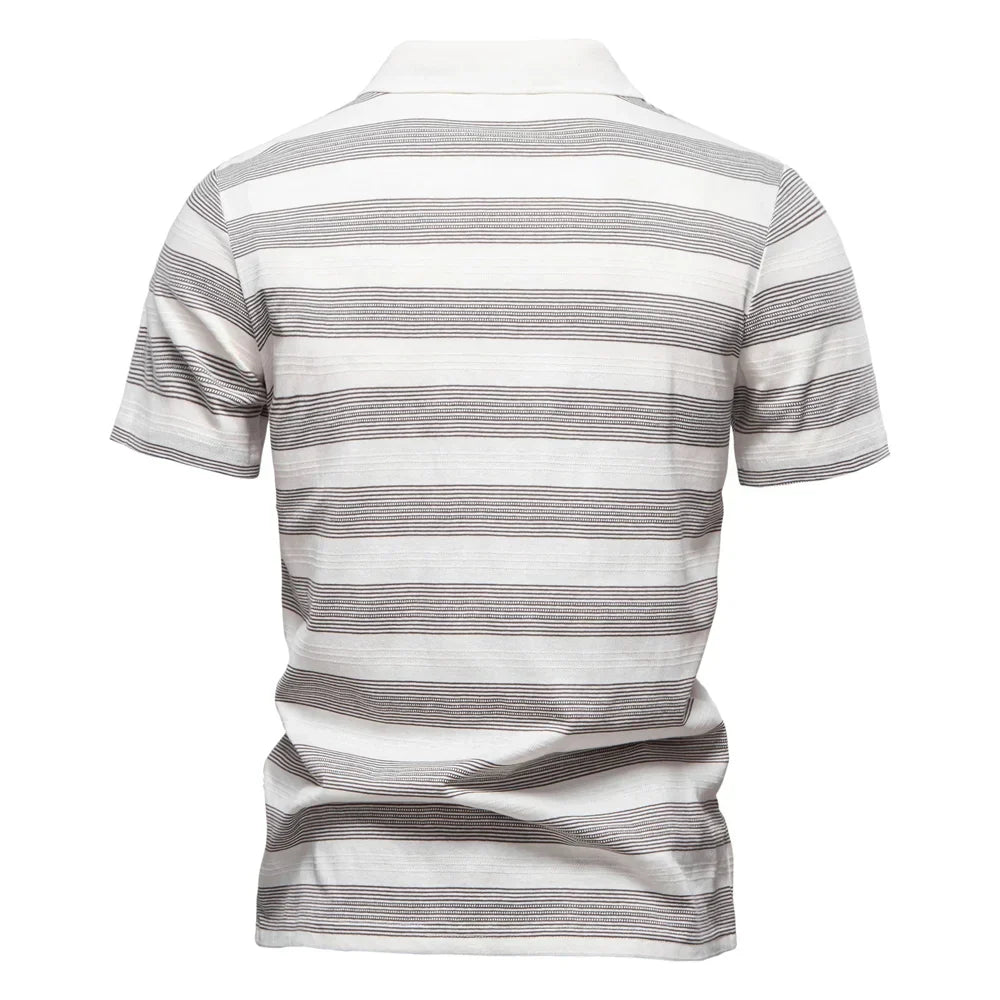 ELIAS™ | LÄSSIGES STRICK-POLOHEMD