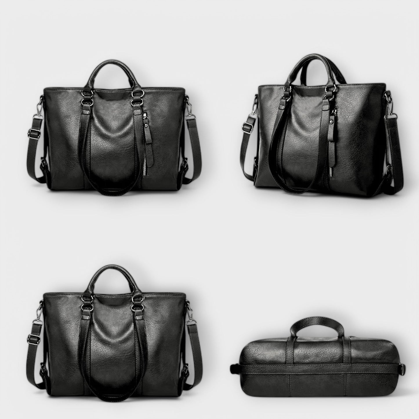 Nora. - Große Lederhandtasche